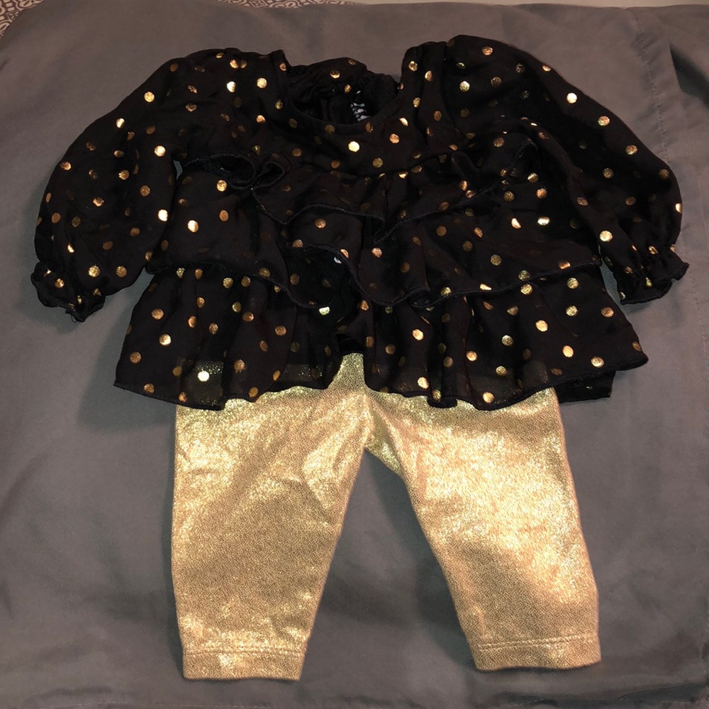Babygirl blouse & leggings